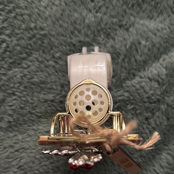 Rustic Brown Holiday Sled Ornament - Picture 5 of 6